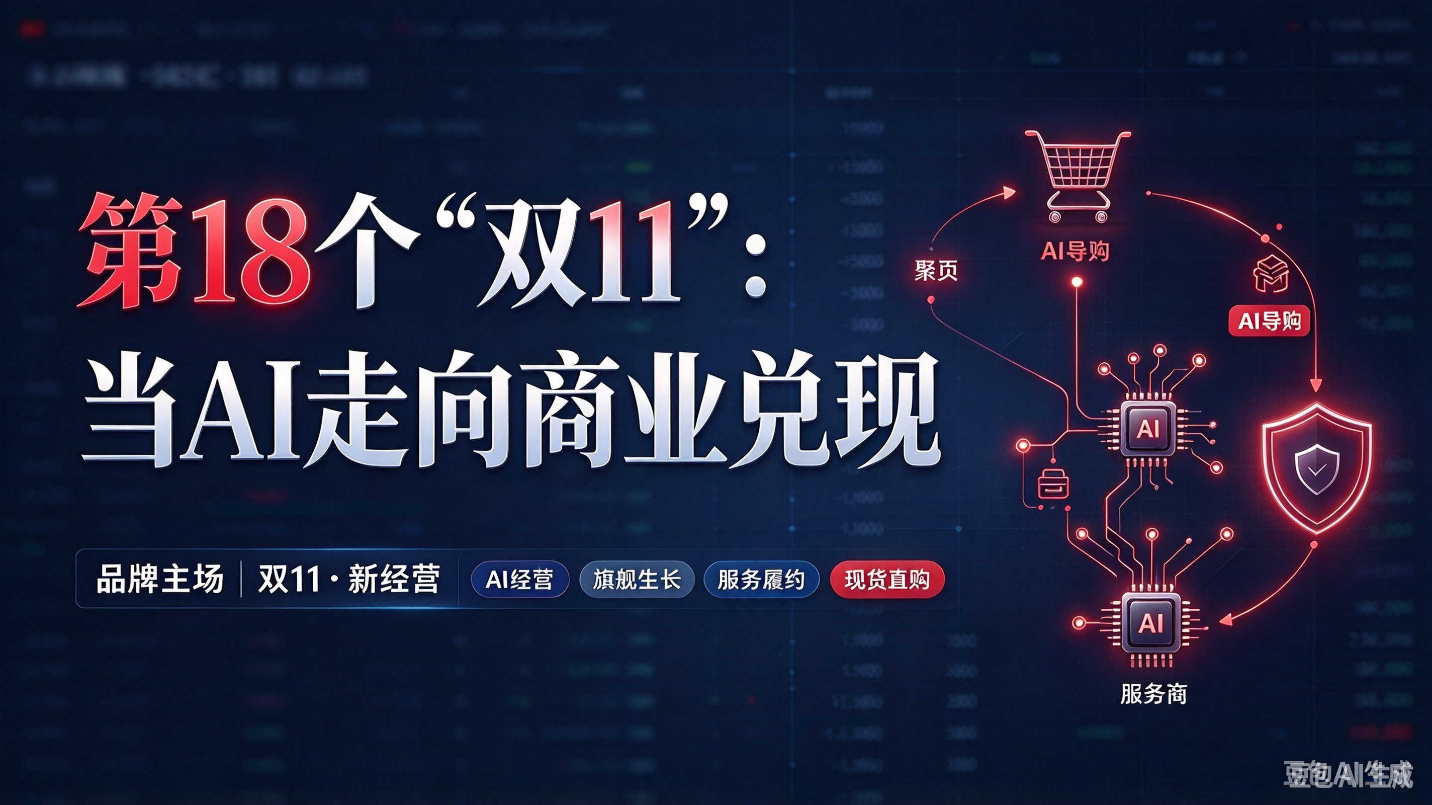 专题 | 第18个“双11”：当AI走向商业兑现